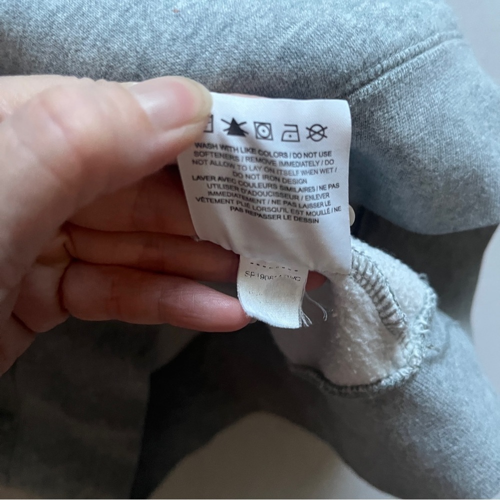 Nike SB Hoodie Grey Logo Pullover NBA Patch Sz L - Picture 8 of 11